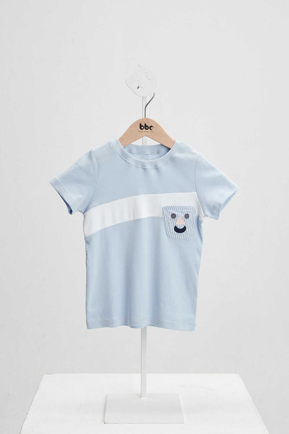 Main | 男童 Carmen Herrera 一直條口袋 T-shirt | 拼接 口袋設計 小圓領 | 100% 有機棉