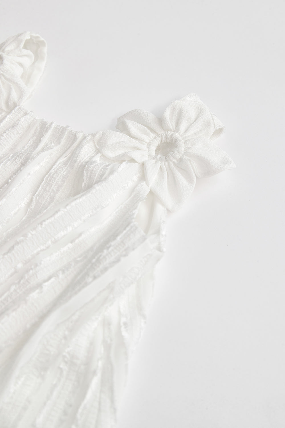 Luxury | 女童 Floral 仙女花瓣肩帶洋裝 | 袖型設計 花瓣 流蘇