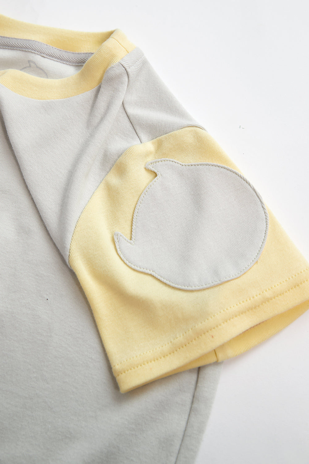 Main | 男童 bbc 小精靈派對圓領T-shirt | 刺繡 小精靈 Logo 拼接 | 100% 有機棉