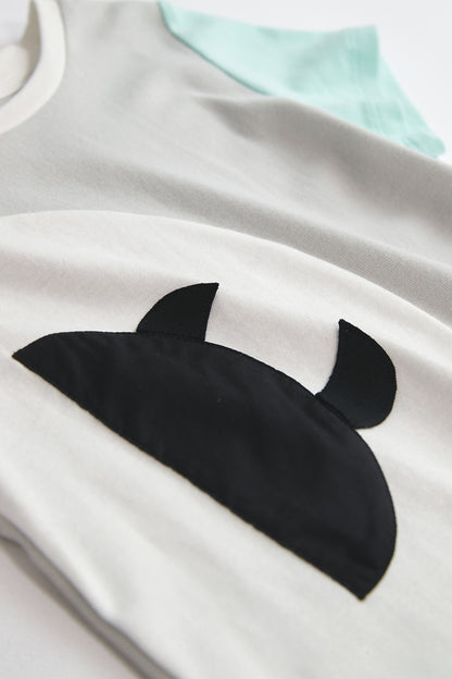 Main | 男童 Carmen Herrera 字母拼接遊樂園D | 拼接 小精靈 Logo | 100% 有機棉