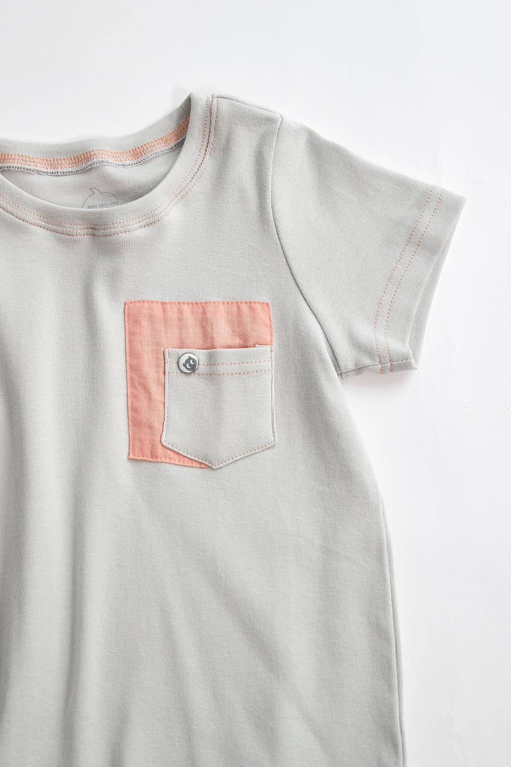 Main | 男童 Carmen Herrera 雙層口袋 T-shirt | 拼接 口袋設計 小精靈 Logo | 100% 有機棉