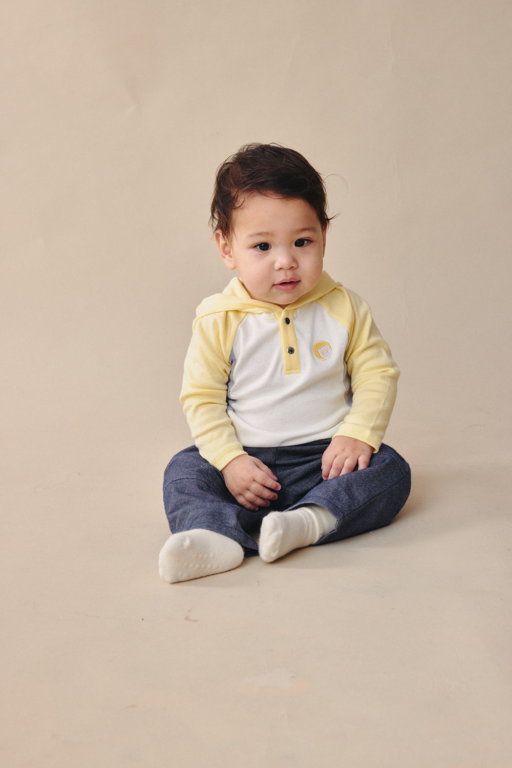 Main | 幼兒 Motion連帽上衣 | 長袖拼接 運動風 連帽設計 | 100%有機棉