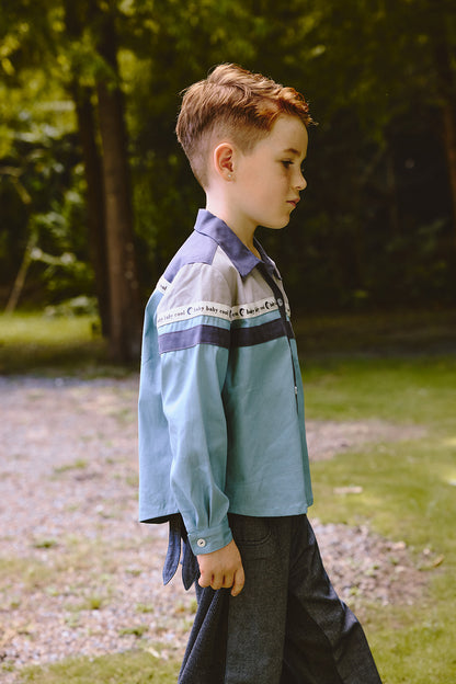 Main | 男童 bbc拼接色塊襯衫 | 拼接 | 100% 有機棉