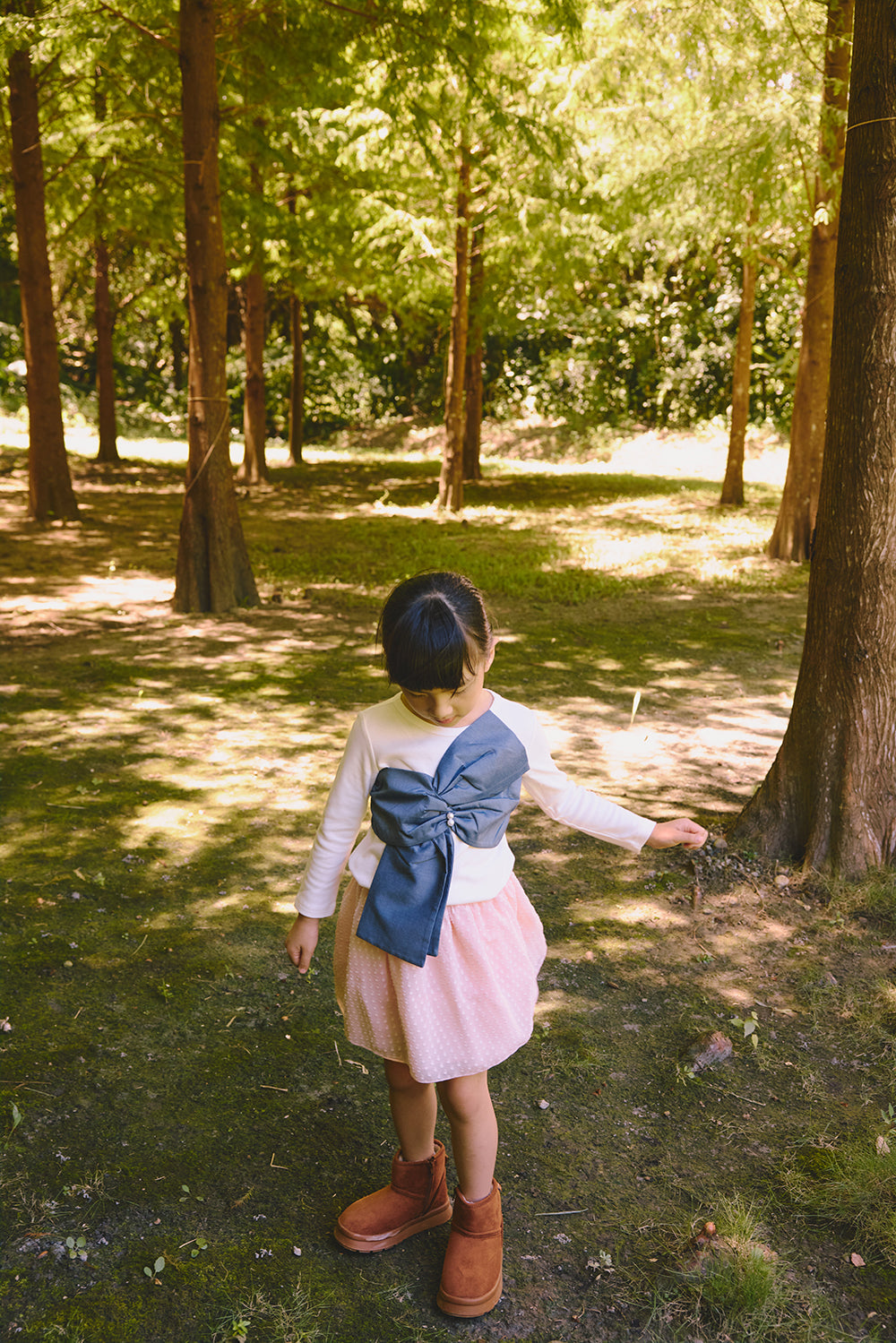 Main | 女童 Rubans Pearl蝴蝶結上衣 | 長袖蝴蝶結 立體剪裁 珍珠 | 100%有機棉