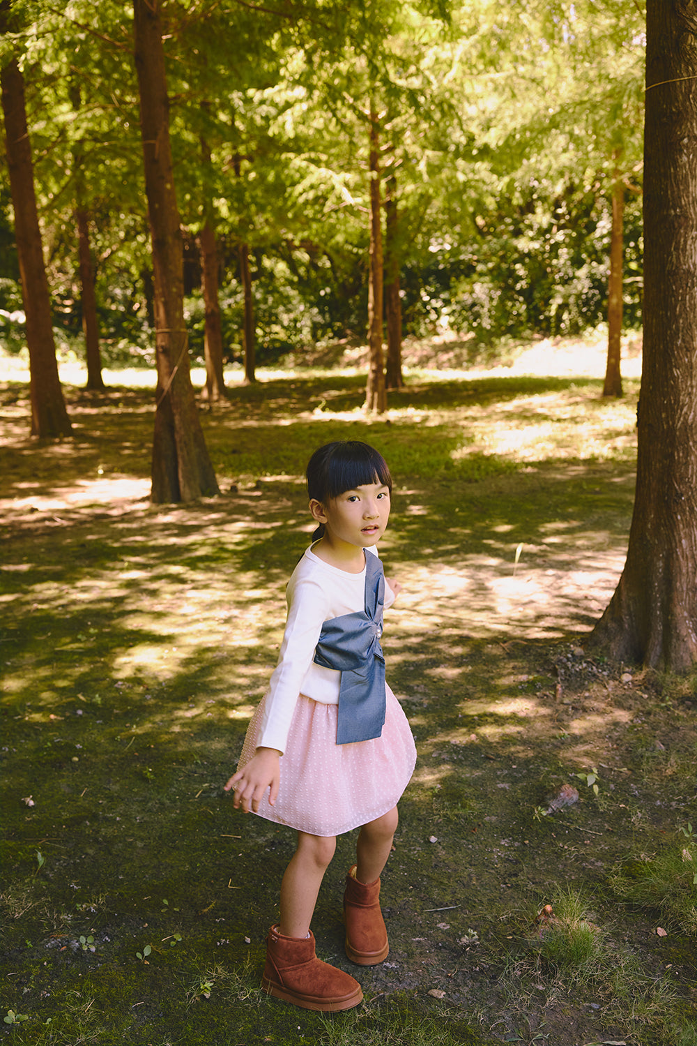 Main | 女童 Rubans Pearl蝴蝶結上衣 | 長袖蝴蝶結 立體剪裁 珍珠 | 100%有機棉