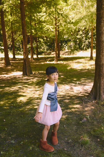 Main | 女童 Rubans Pearl蝴蝶結上衣 | 長袖蝴蝶結 立體剪裁 珍珠 | 100%有機棉