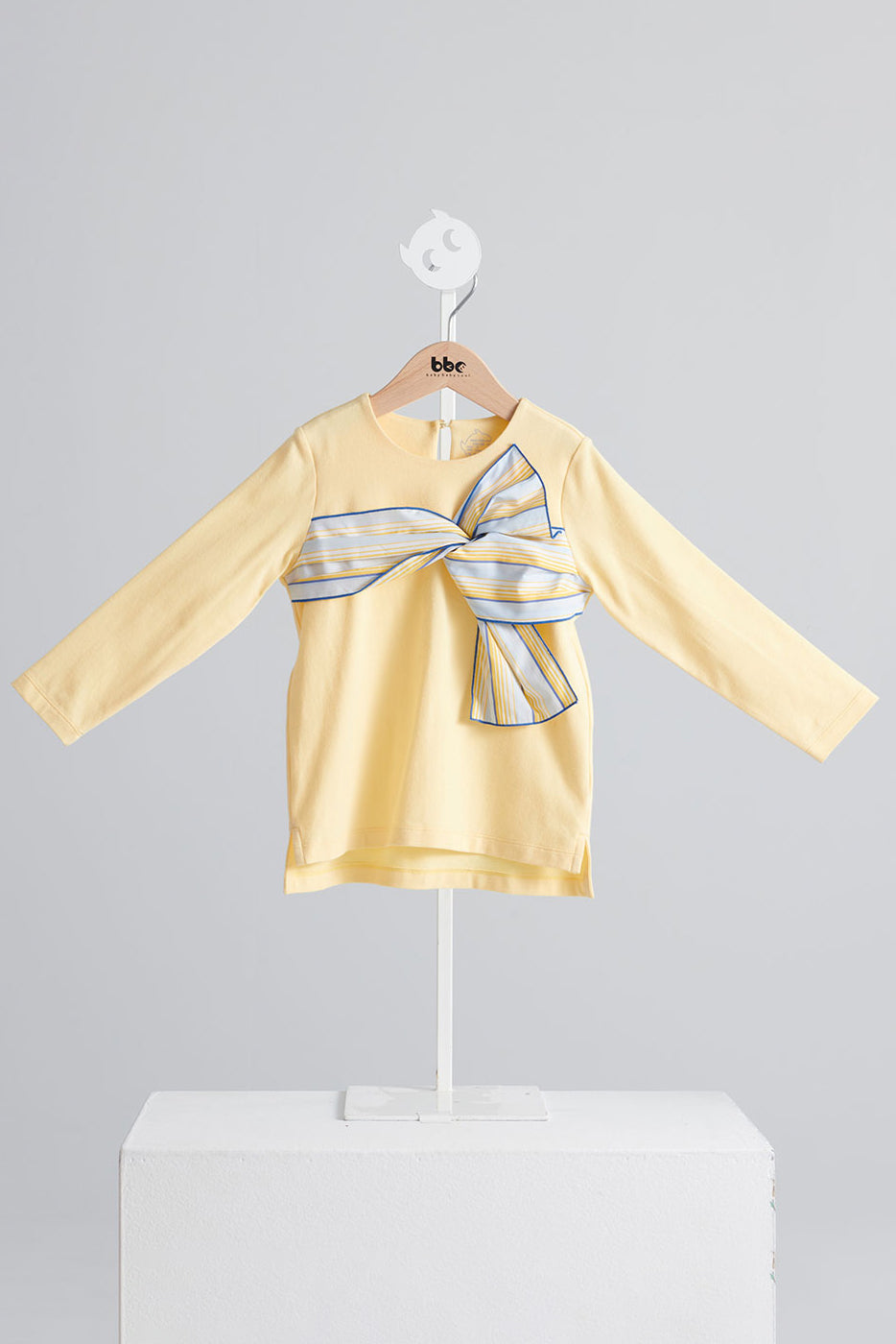 Main | Girls The gift series - 3D butterfly knot top | Bow | 100% organic cotton