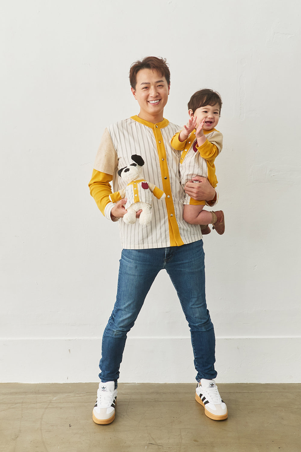 Main | Men｜Cozy Catcher 條紋拼接棒球風襯衫 100％有機棉