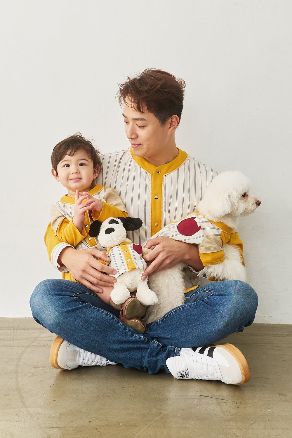 Main | Men｜Cozy Catcher 條紋拼接棒球風襯衫 100％有機棉