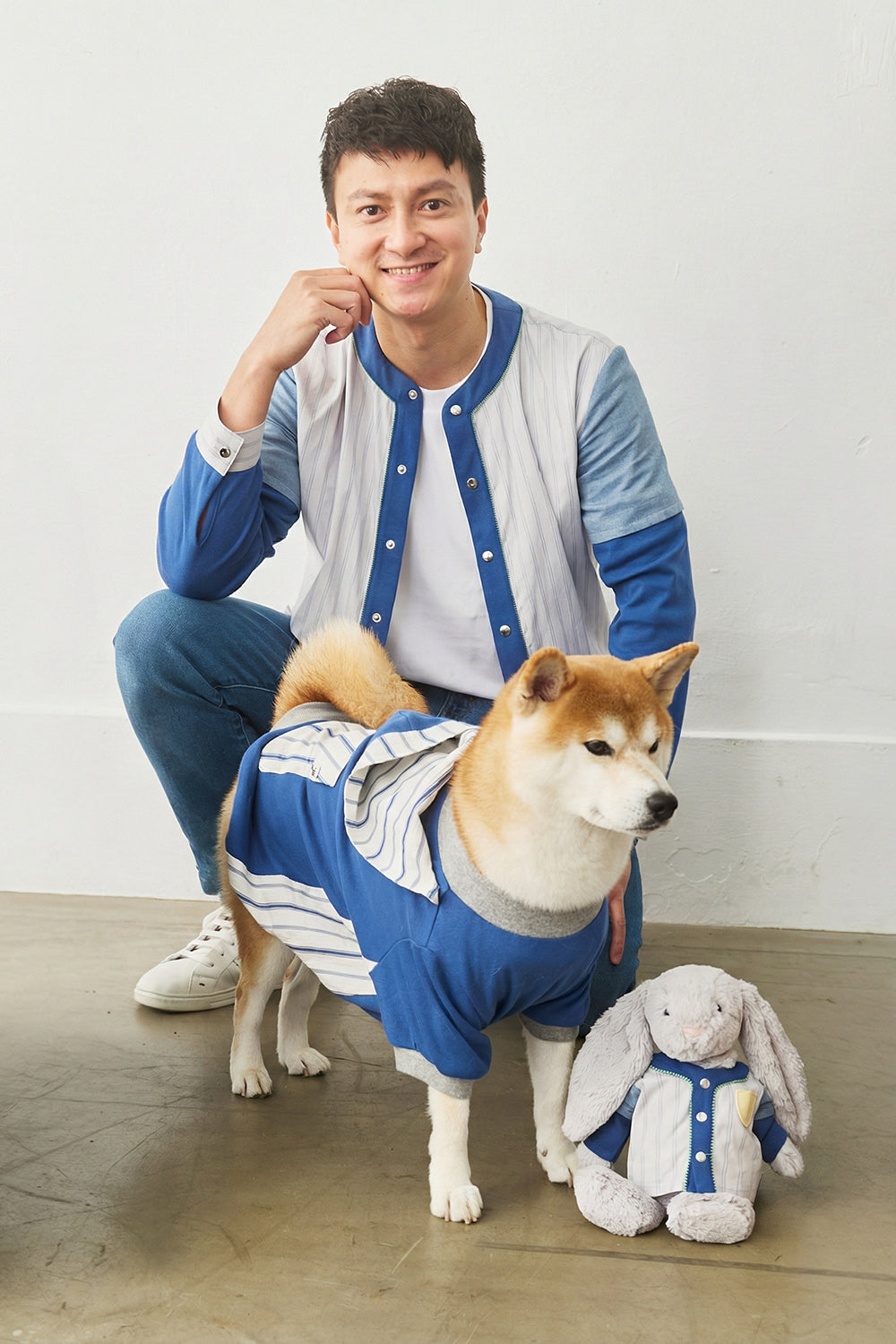 Main｜Cozy Catcher 連帽棒球風 寵物衣 ｜ 100%有機棉