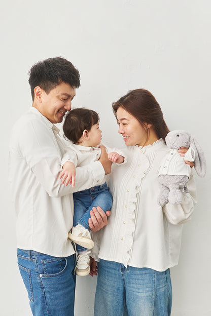 Main | Women｜Maison Pintuck 荷葉細摺襯衫 | 長袖細摺 拼接  | 100%有機棉