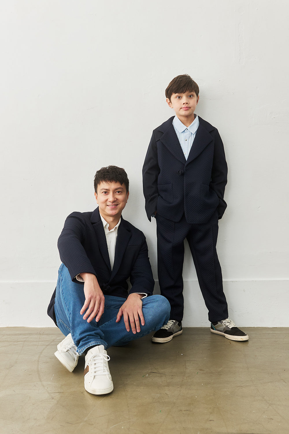 Luxury｜Men｜DreamLab 西裝外套｜紋理面料 扭結