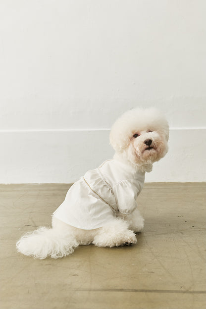 Main｜Tiny Twirl 蛋糕洋裝 寵物衣 ｜ 100%有機棉