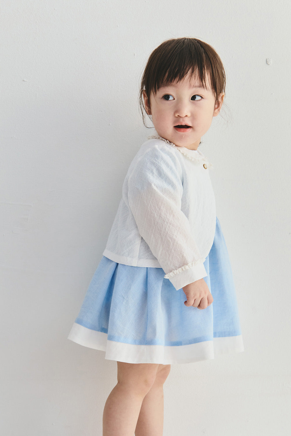【預購】Luxury | 幼兒 Ruffle Cloud 荷葉花邊外套
