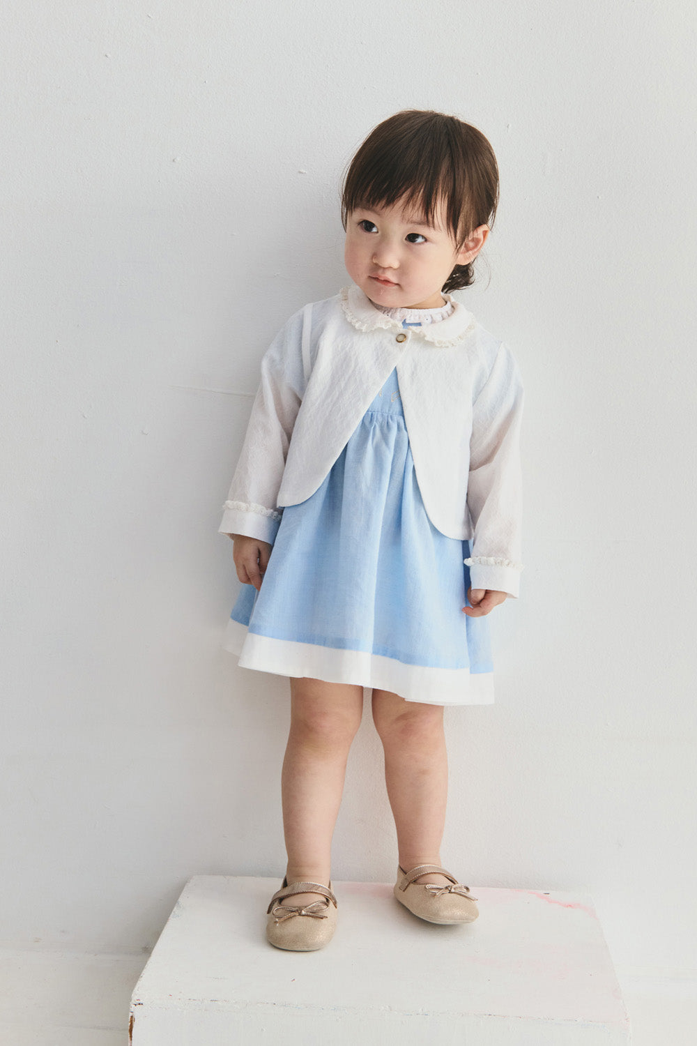 【預購】Luxury | 幼兒 Ruffle Cloud 荷葉花邊外套