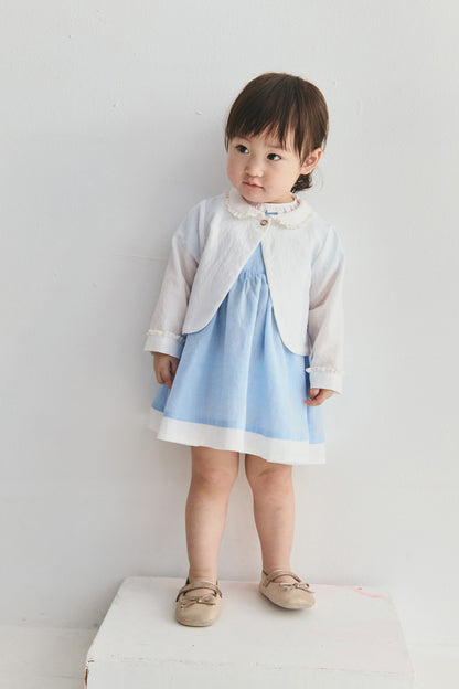 【預購】Luxury | 幼兒 Ruffle Cloud 荷葉花邊外套