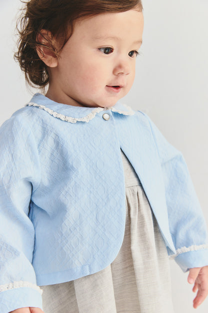 【預購】Luxury | 幼兒 Ruffle Cloud 荷葉花邊外套
