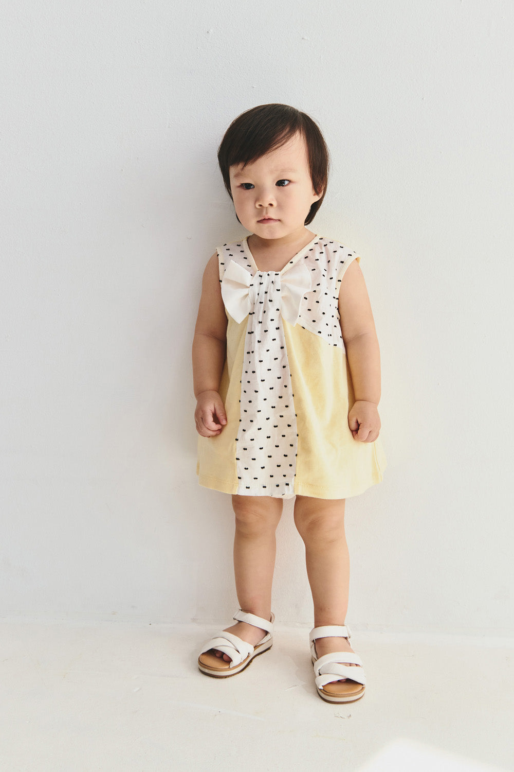 Main | Toddler Ribbon Bow Top | Bow | 100% organic cotton