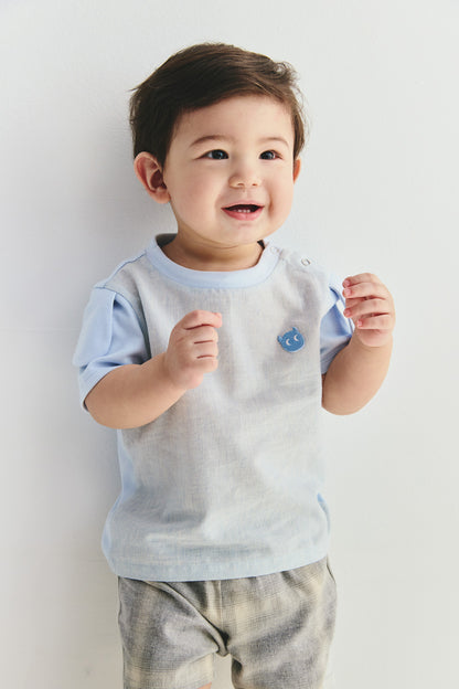 Main | 幼兒 Everyday 小精靈 Logo 立體剪裁帕皮上衣 | 100% 有機棉