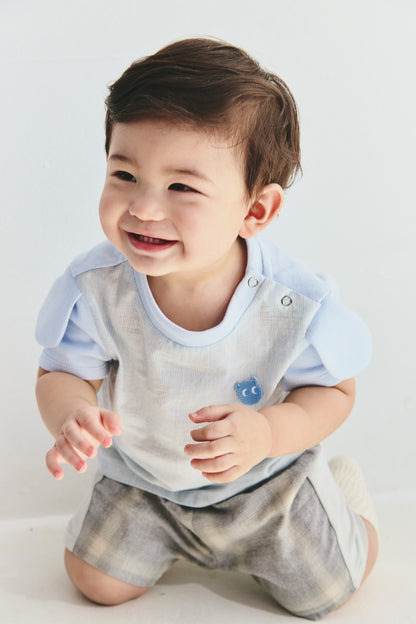 Main | 幼兒 Everyday 小精靈 Logo 立體剪裁帕皮上衣 | 100% 有機棉