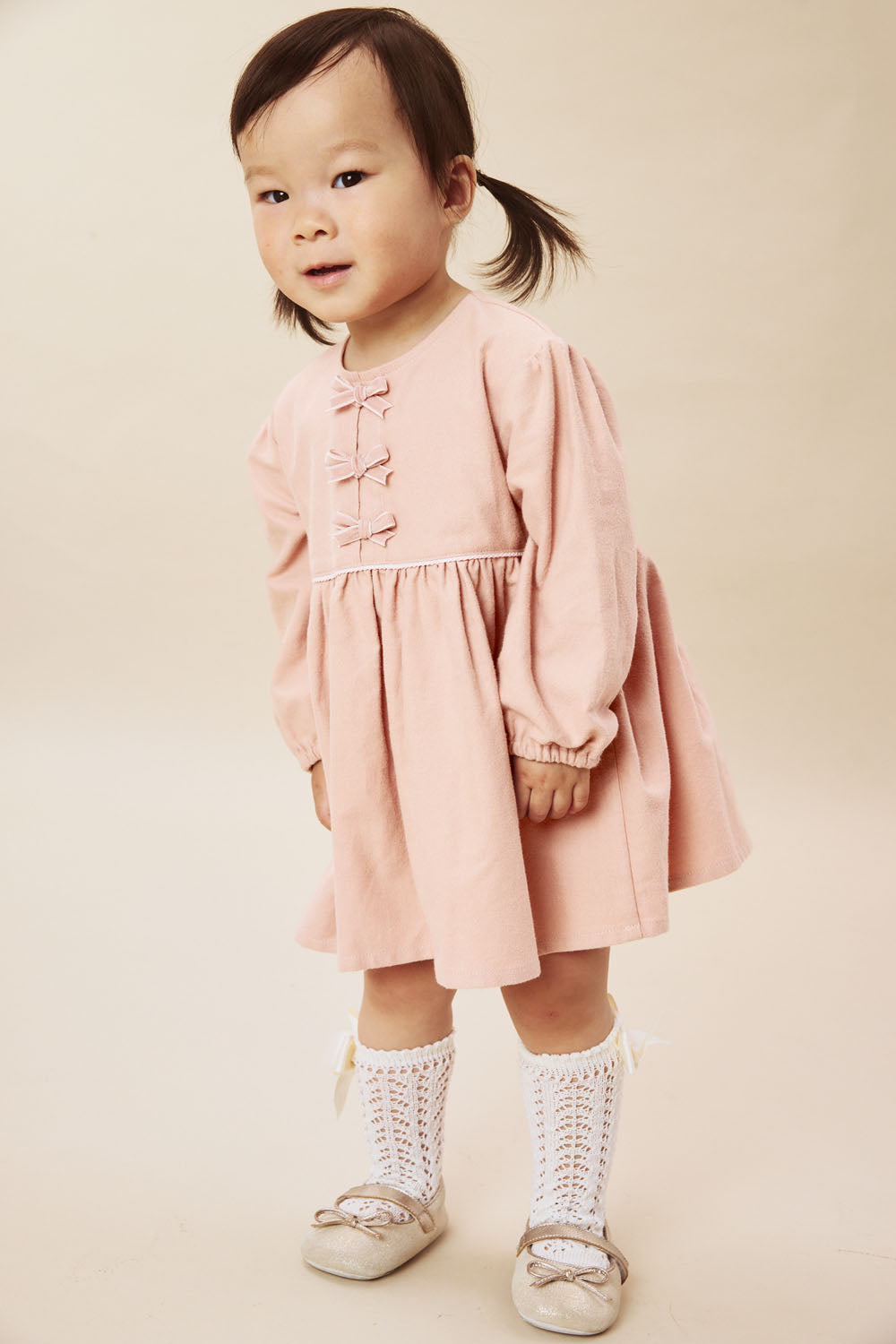 Main | 幼兒 Cecilia 細褶蝴蝶結泡泡感有機棉長袖洋裝