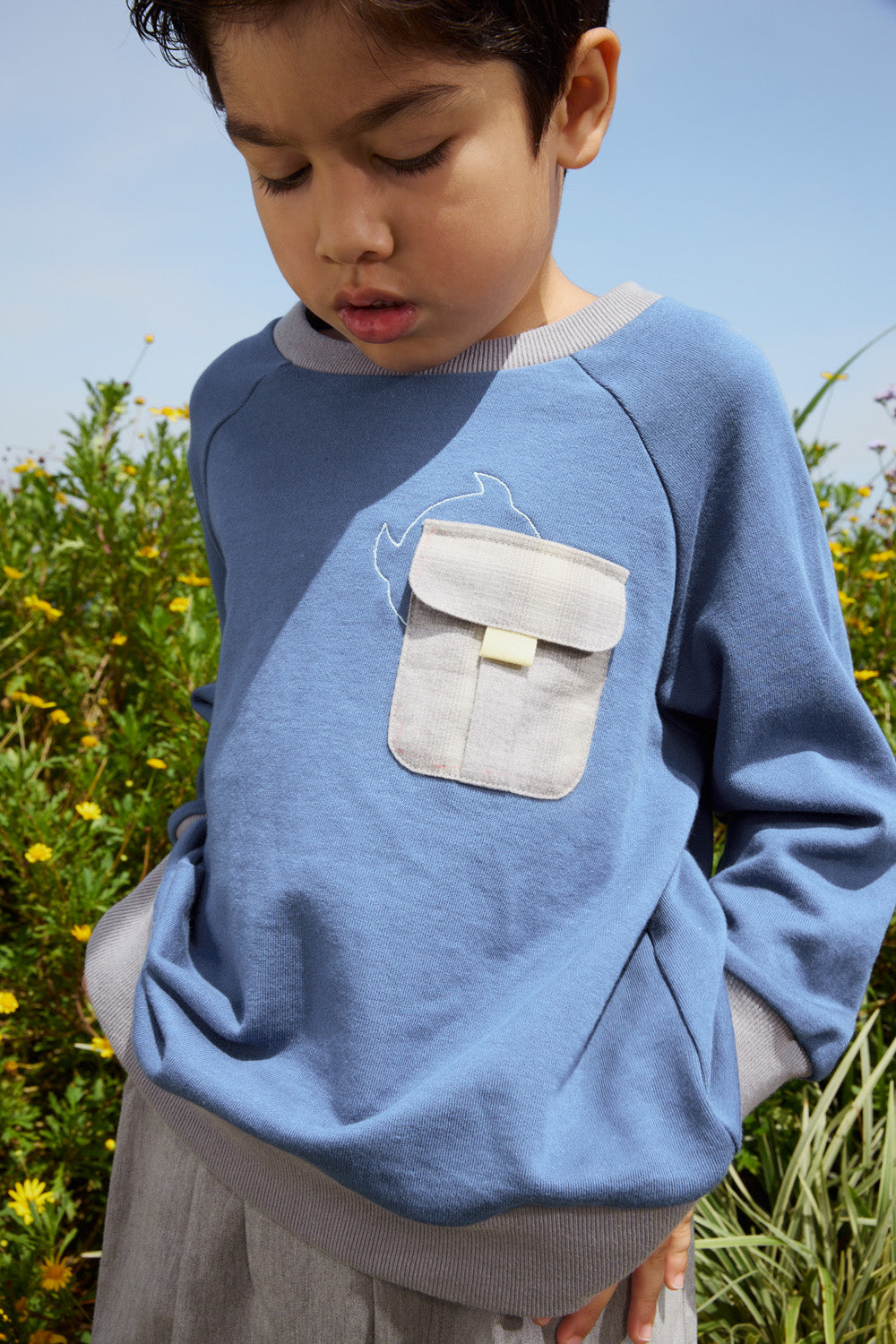 Main | 男童 Finn 運動風口袋刺繡有機棉長袖上衣