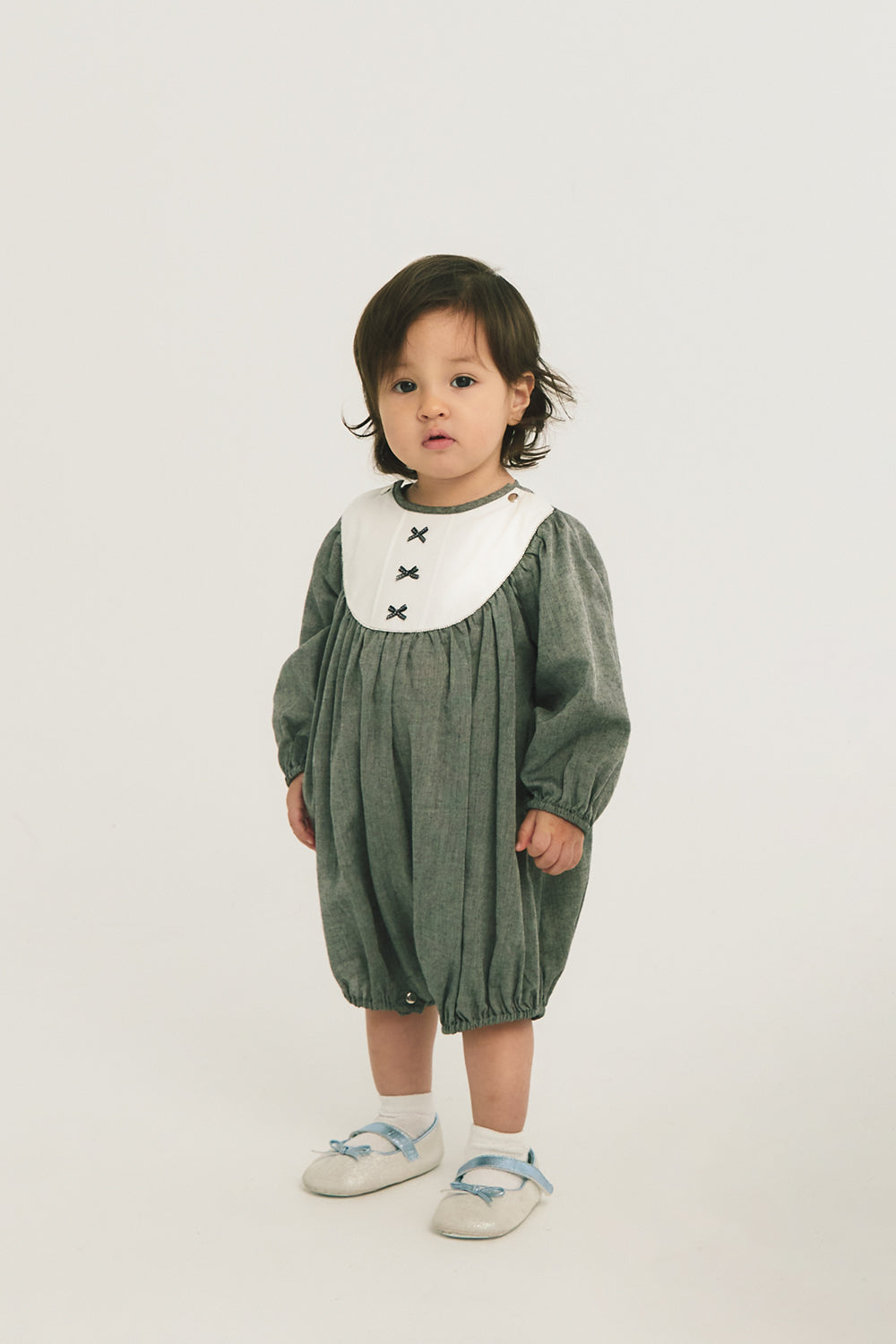 Main | 幼兒 Elsie 細褶蝴蝶結泡泡感有機棉長袖連身兔裝