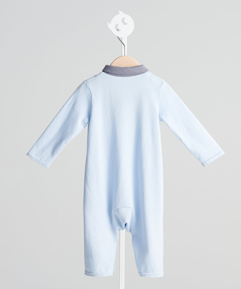 Main | Newborn/Toddler Knight Legend Microfleece Bunny Romper | Paneled | 100% organic cotton