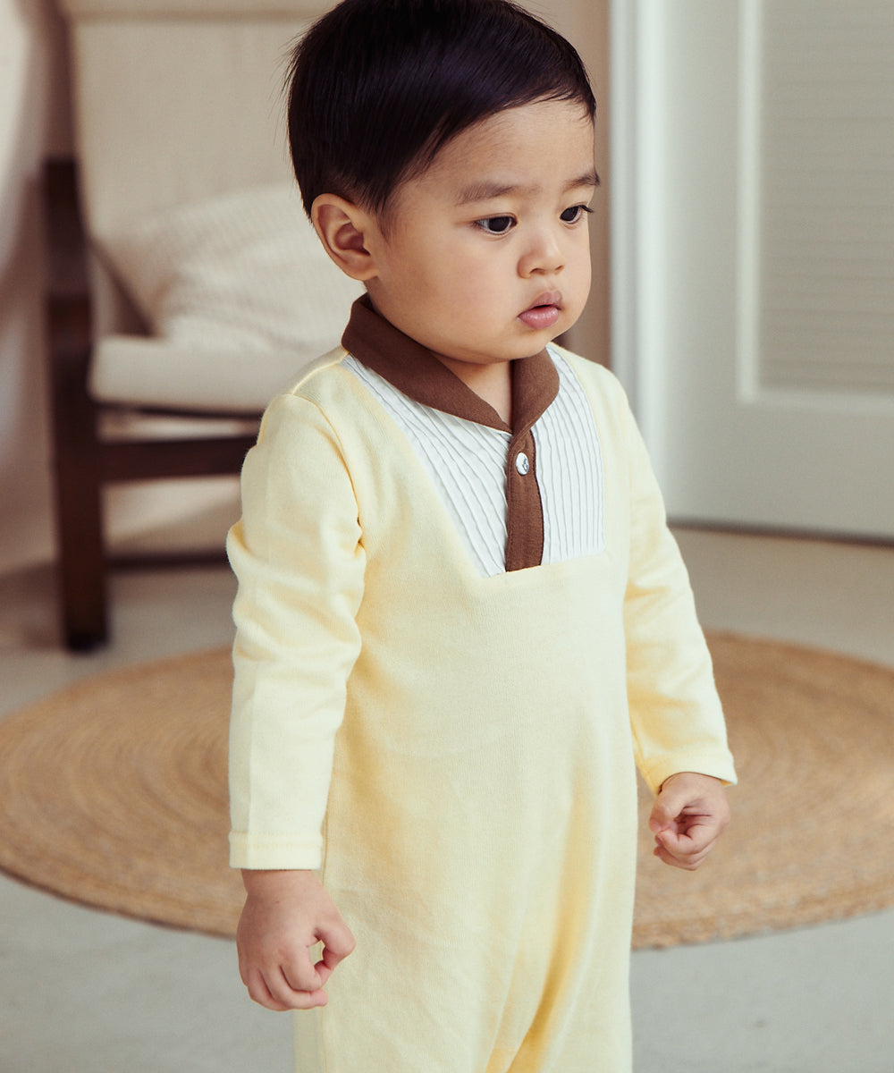 Main | Newborn/Toddler Knight Legend Microfleece Bunny Romper | Paneled | 100% organic cotton