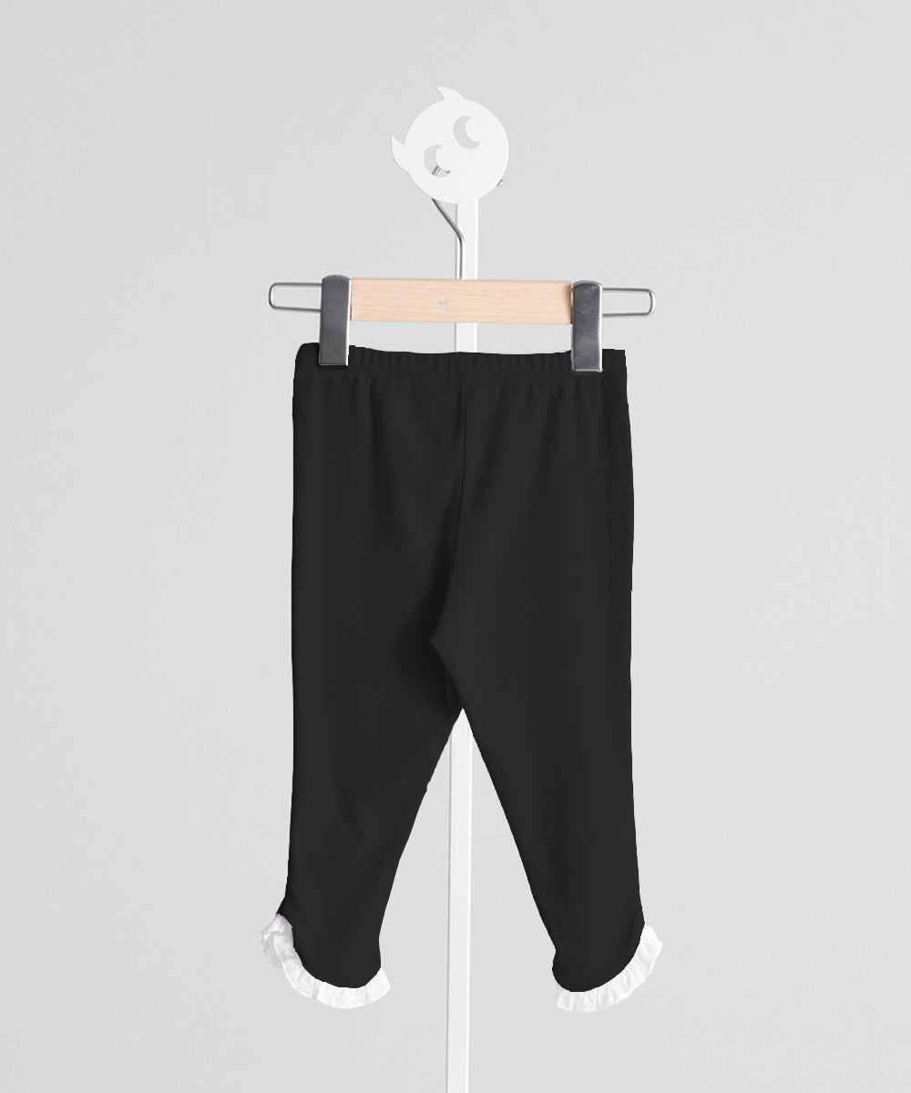 Main | Toddler ruffle leggings | ruffle panelling | 100% organic cotton