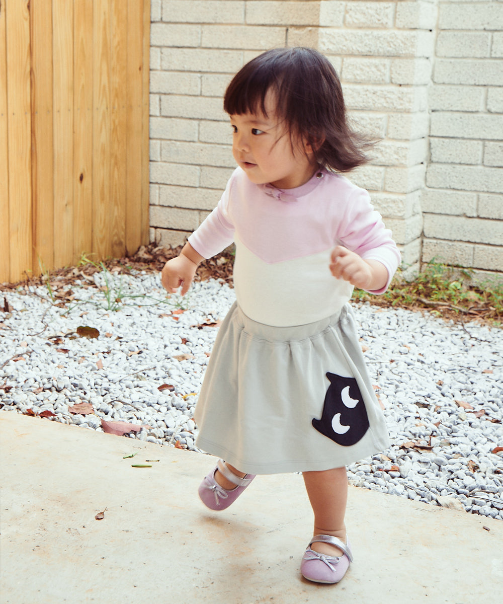 Main | Toddler Elf Pocket Skirt | Elf Logo | 100% Organic Cotton