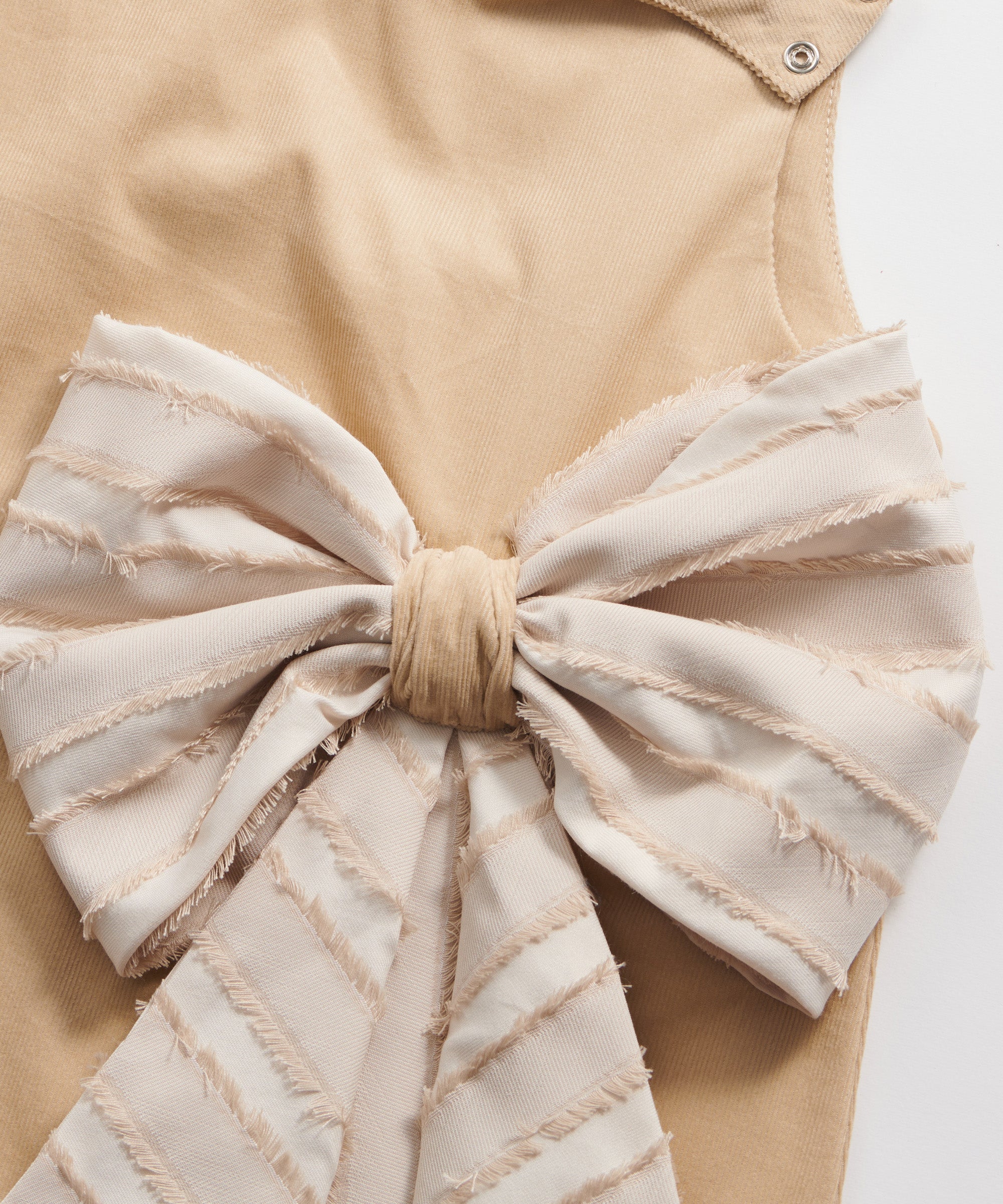 Luxury | Girls French Chanson Ribbon Bow Dress | Bow