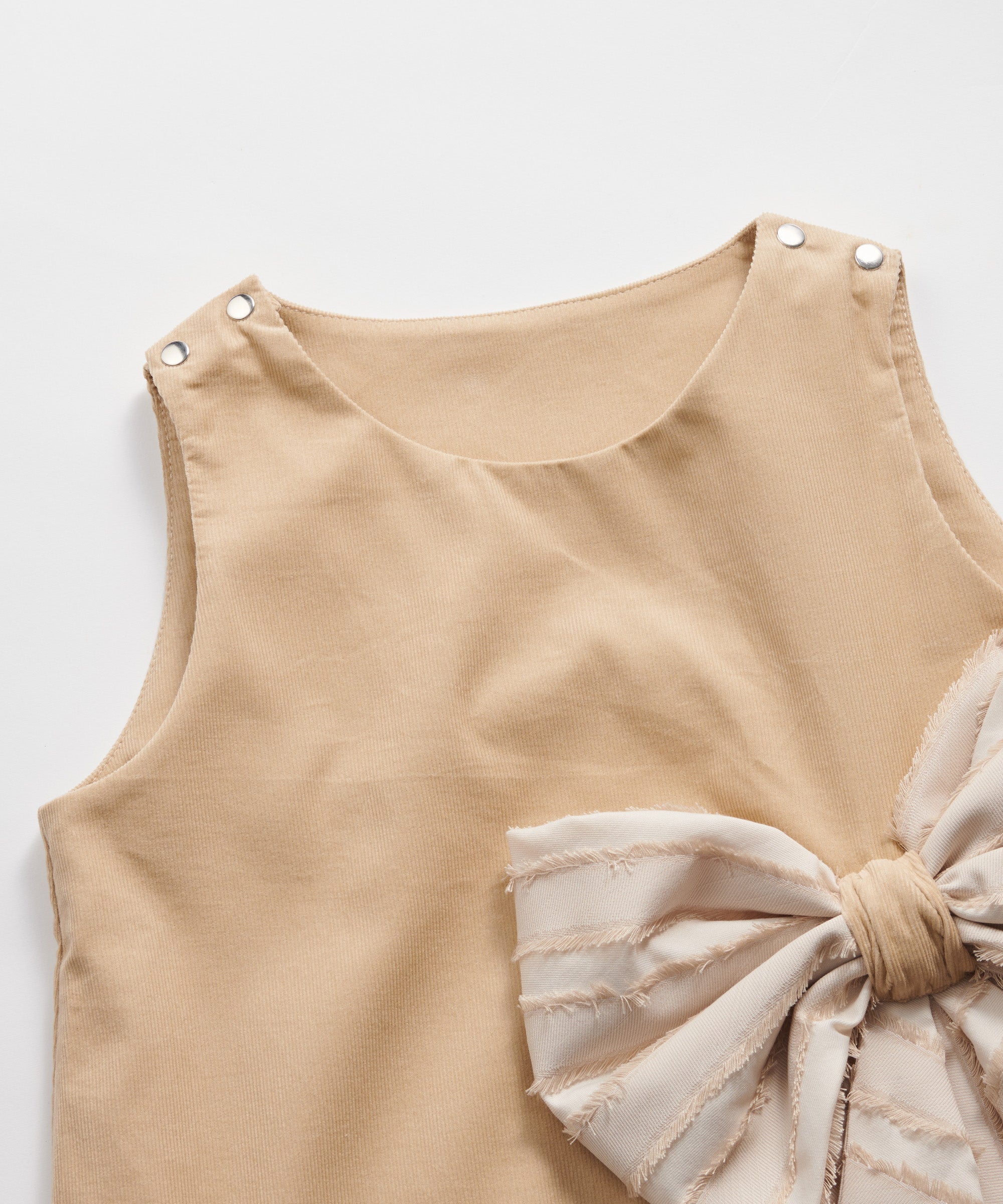 Luxury | Girls French Chanson Ribbon Bow Dress | Bow