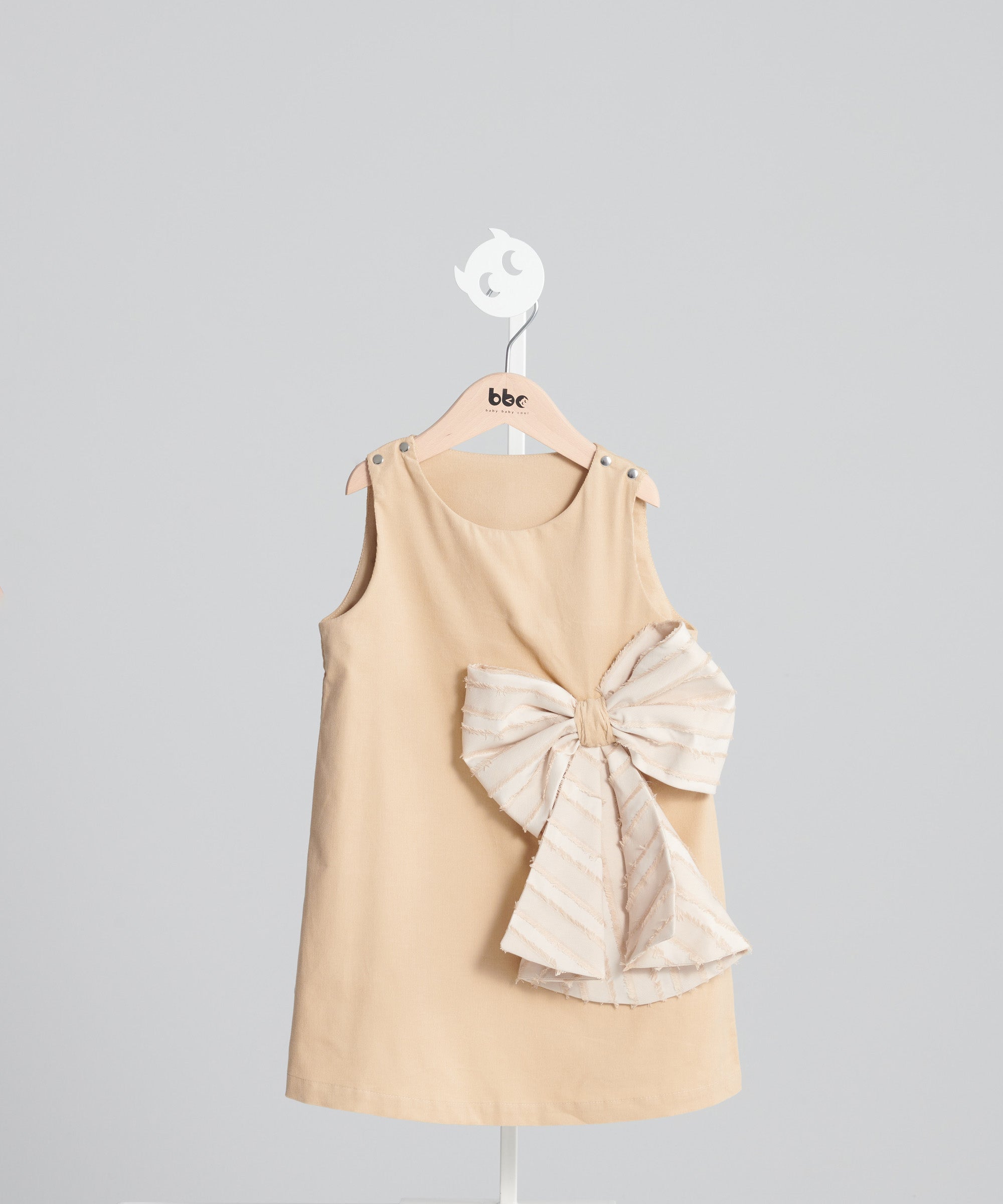 Luxury | Girls French Chanson Ribbon Bow Dress | Bow
