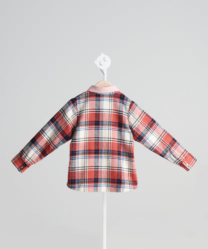 Luxury Collection: Double Pocket Plaid Shirt 