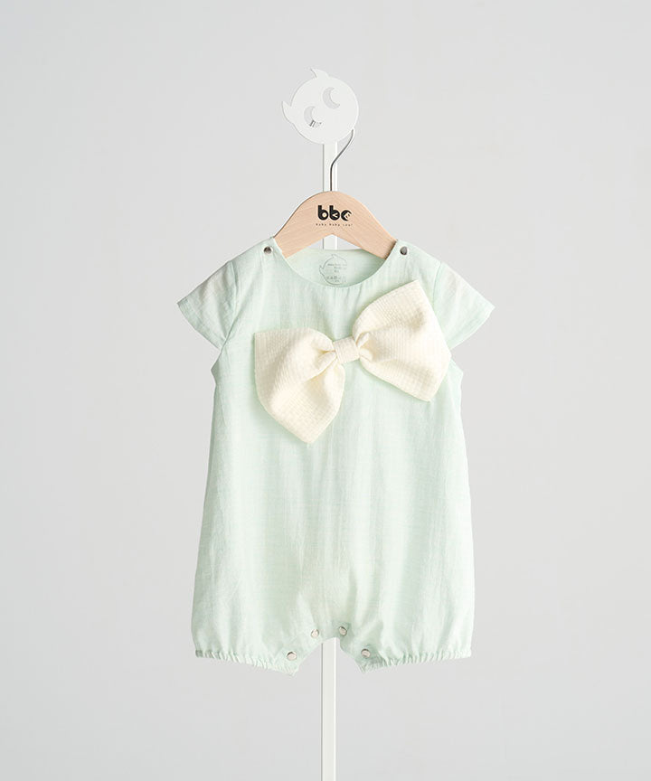 Pop big bow jumpsuit rabbit suit