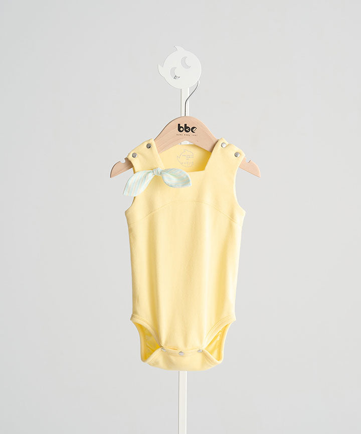 Main | Toddler Hepburn Collection - Tiffany Square Neck Bodysuit | Bow | 100% organic cotton