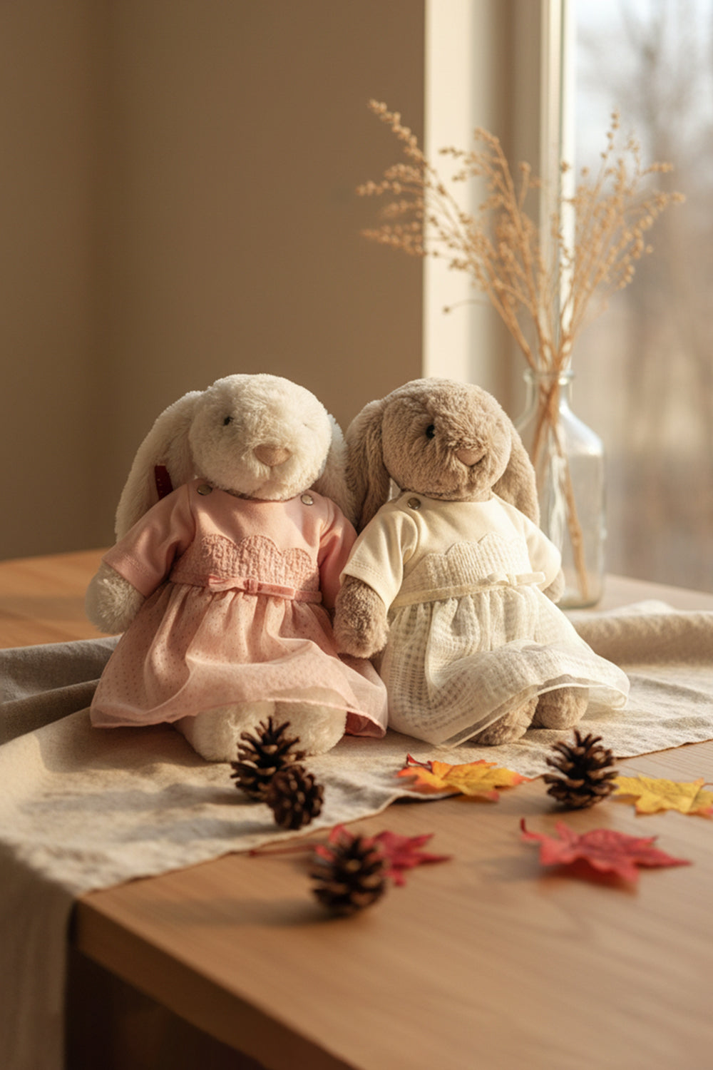 Jellycat | Doll Clothes Brush Painting Rippled Dress