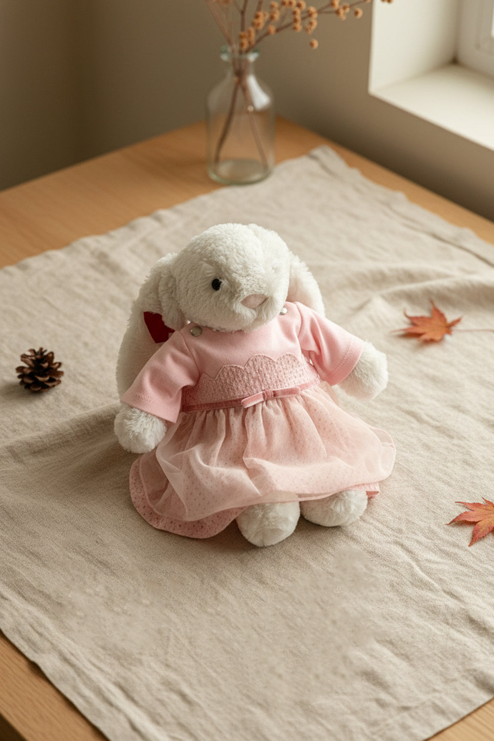 Jellycat | Doll Clothes Brush Painting Rippled Dress