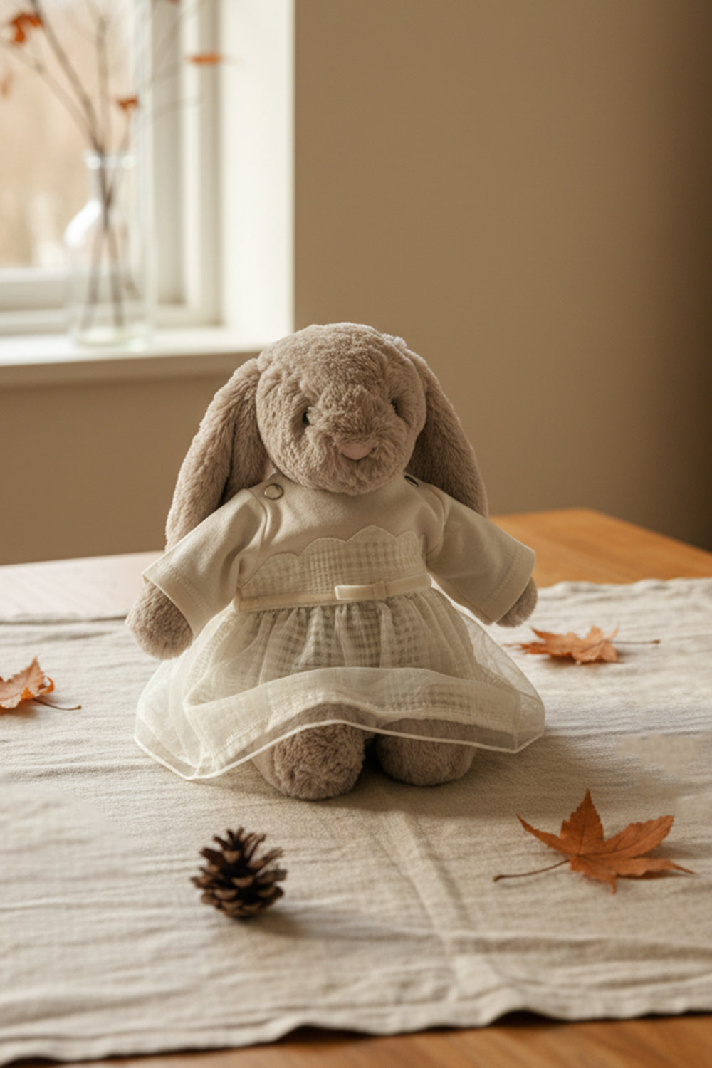 Jellycat | Doll Clothes Brush Painting Rippled Dress