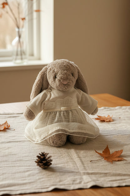 Jellycat | Doll Clothes Brush Painting Rippled Dress