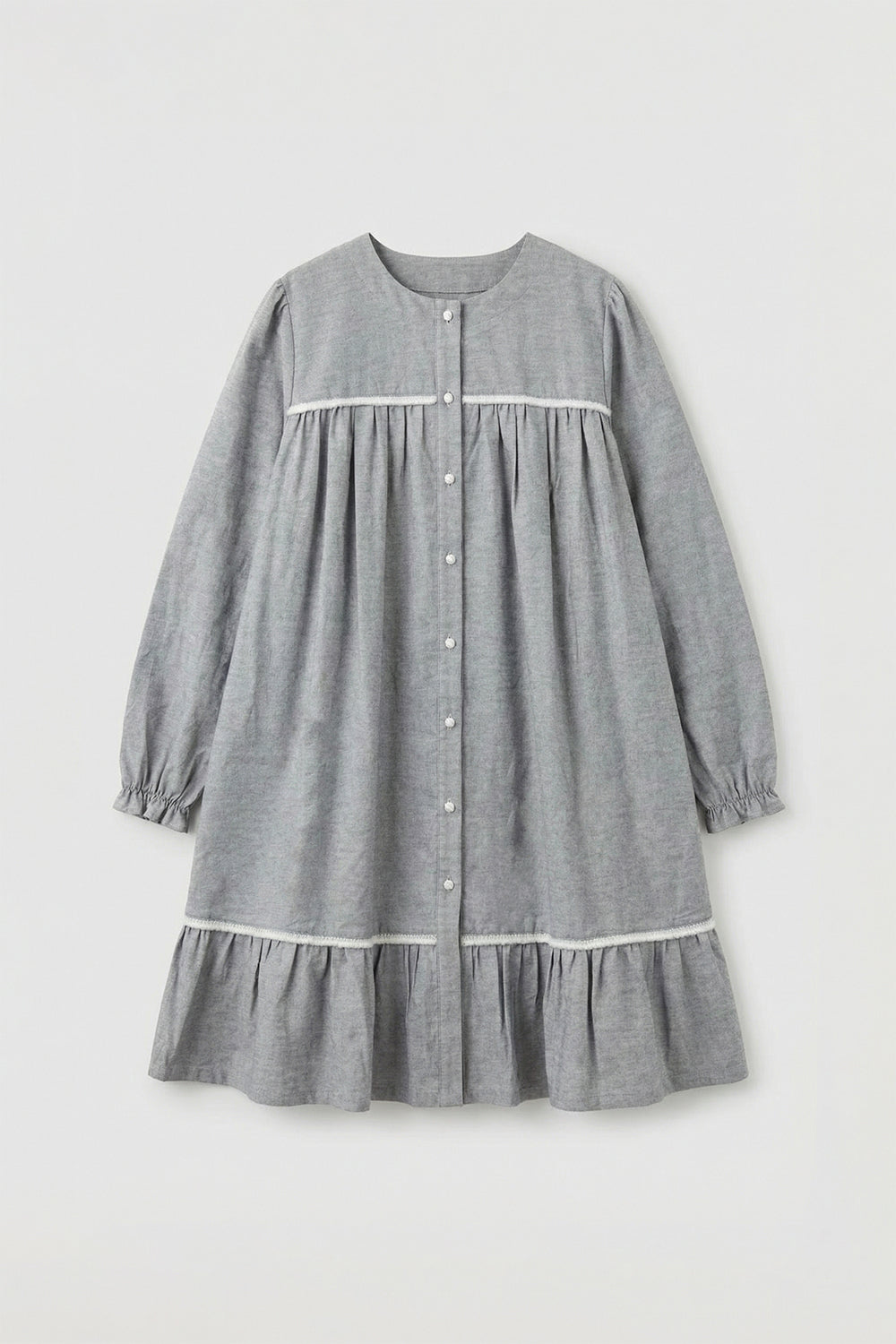 Main | Women｜Tiny Twirl 蛋糕洋裝 | 長袖荷葉 織帶 蛋糕裙 | 100%有機棉