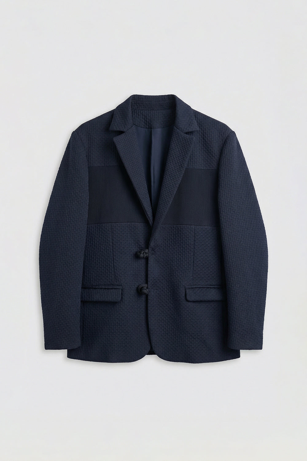 Luxury｜Men｜DreamLab 西裝外套｜紋理面料 扭結