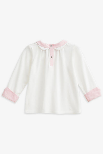 Main | 幼兒 Lily 雙層蝴蝶領立體蝴蝶結長袖上衣