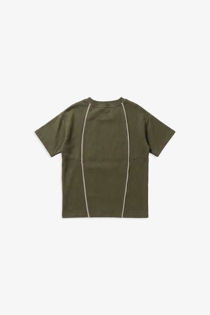 【預購】Main | 男童 Clean Cut 立體線條設計 小精靈 Logo運動風T-shirt 上衣 | 100% 有機棉