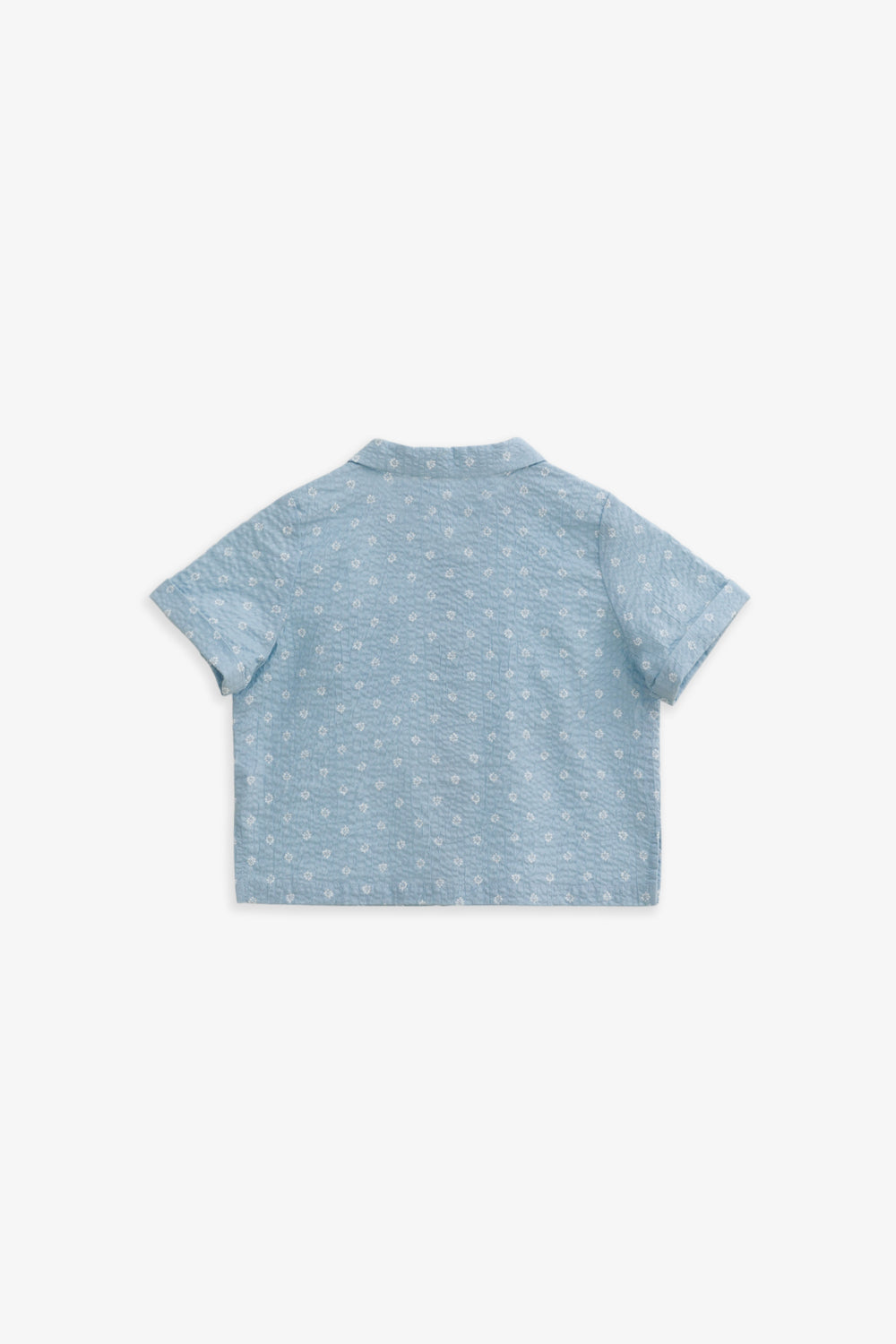 【預購】Luxury | 幼兒 Soft Motif 立體肌理 西裝領口袋襯衫