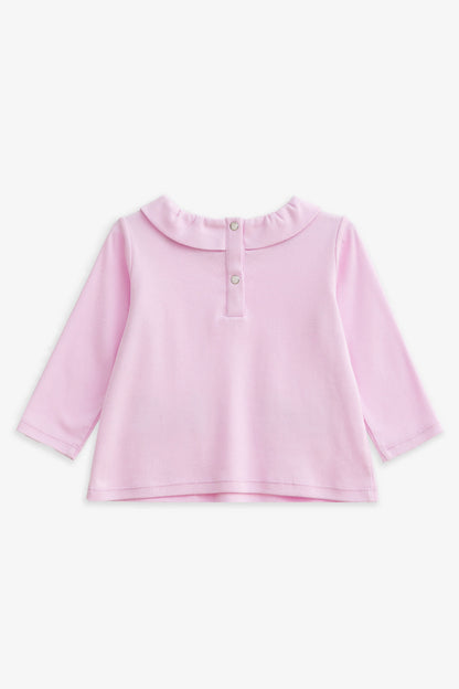 Main | 幼兒 Love Note 荷葉領愛心口袋蝴蝶結有機棉長袖上衣