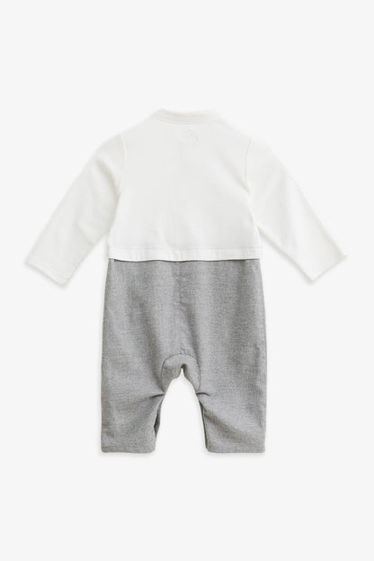Main | 幼兒 Alfred 小立領 Pintuck 細褶銀蔥刺繡長袖連身兔裝