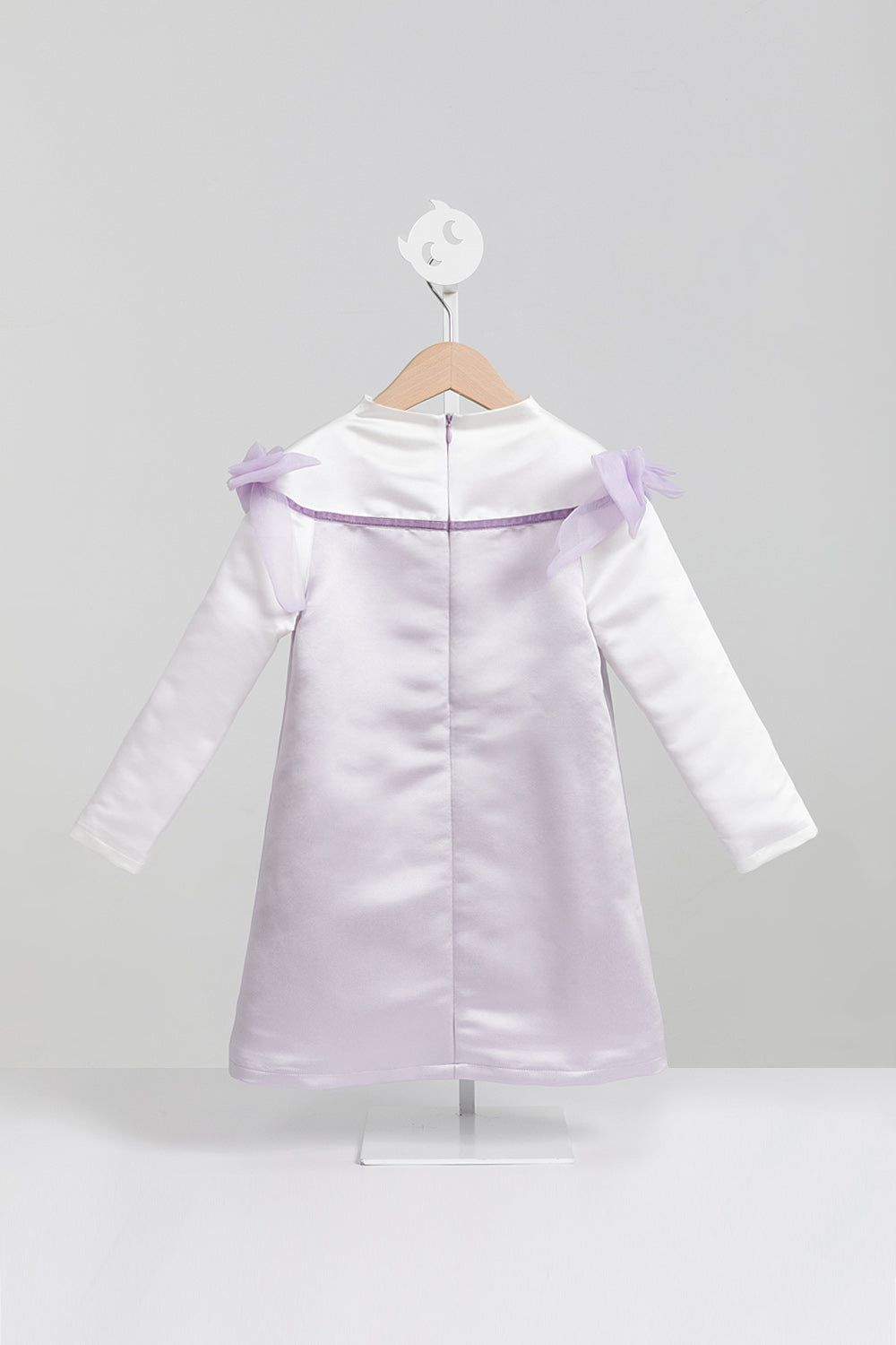 【訂製款】Luxury | 女童 訂製-Gala Bows蝴蝶結洋裝 | 長袖蝴蝶結 織帶 小立領