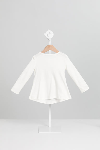 Main | 女童 Rubans Pearl蝴蝶結上衣 | 長袖蝴蝶結 立體剪裁 珍珠 | 100%有機棉